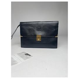 Balenciaga-BALENCIAGA Clutch bags T.  Leather-Black