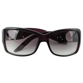 Dior-Burgundy sunglasses-Dark red