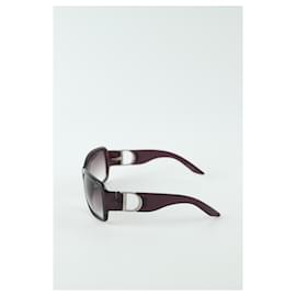 Dior-Burgundy sunglasses-Dark red
