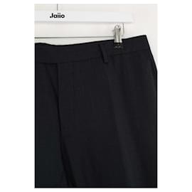 Dior-Wool trousers-Black