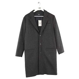Apc Abrigo de lana negro Negro