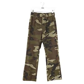 Maison Martin Margiela Pantalones de algodón caqui Caqui