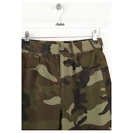 Maison Martin Margiela-Cotton pants-Khaki