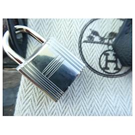 Hermès-bell, zipper and Hermès lock for Hermès Kelly, Birkin bag new-Black