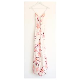 Zimmermann-Zimmermann Corsage Linen Maxi Dress-Pink