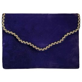 Yves Saint Laurent Tasche Dunkelviolett