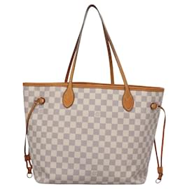 Louis Vuitton-Louis Vuitton Neverfull MM-White