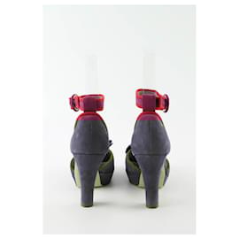 Sonia Rykiel-Suede heels-Purple