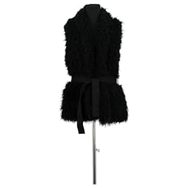 Zadig & Voltaire-Fur coat-Black