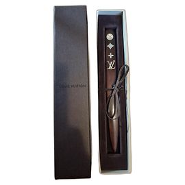 Louis Vuitton Brieföffner Holz Braun Braun