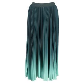 Max Mara Weekend Fulcro Faltenrock aus grünem Polyester Grün