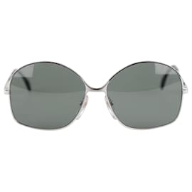 Autre Marque-Bausch & Lomb Vintage Silver 1/20 10K GF White Gold Sunglasses 516-Silvery