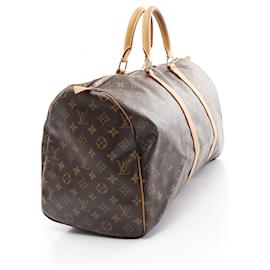Louis Vuitton-Louis Vuitton Keepall 50 Boston Bag Monogram-Brown