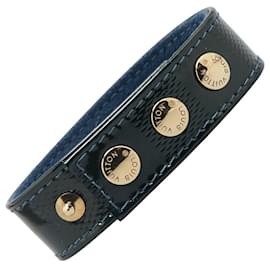 Louis Vuitton-Louis Vuitton Patent Leather Bracelet Green-Green