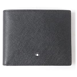 Montblanc-Montblanc Sartorial Leather Bifold Wallet 6cc-Black