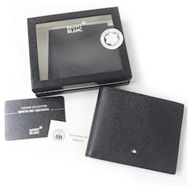 Montblanc-Montblanc Sartorial Leather Bifold Wallet 6cc-Black