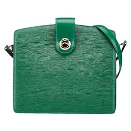 Louis Vuitton-Louis Vuitton Epi Capucines Shoulder Bag M52344-Green