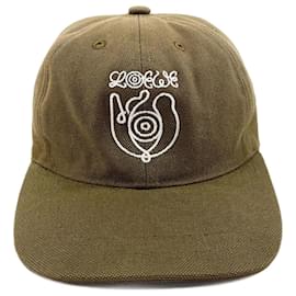 Loewe-Loewe EYE NATURE Cap Nylon/Cotton/Acrylic-Green
