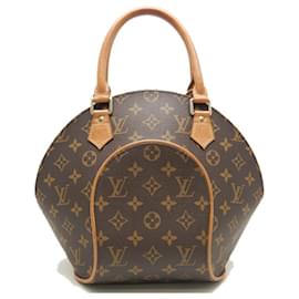 Louis Vuitton-Louis Vuitton Monogram Ellipse PM Handbag M51127-Brown
