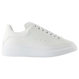 Alexander Mcqueen-Sneakers Oversized - Alexander McQueen - Leather - White-White