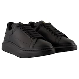 Alexander Mcqueen-Sneakers Oversized - Alexander McQueen - Leather - Black-Black