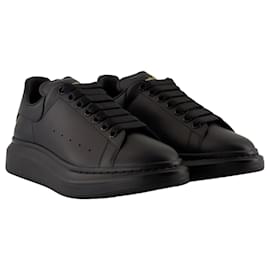 Alexander Mcqueen-Sneakers Oversized - Alexander McQueen - Leather - Black-Black
