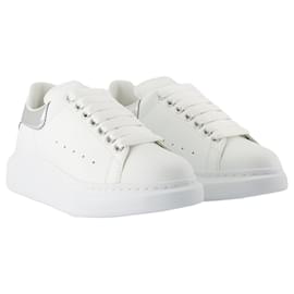 Alexander Mcqueen-Sneakers Oversized - Alexander McQueen - Leather - White-White