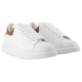 Alexander Mcqueen-Sneakers Oversized - Alexander McQueen - Leather - White-White