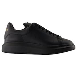 Alexander Mcqueen-Sneakers Oversized - Alexander McQueen - Leather - Black-Black