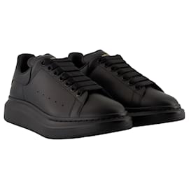 Alexander Mcqueen-Sneakers Oversized - Alexander McQueen - Leather - Black-Black