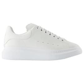Alexander Mcqueen-Sneakers Oversized - Alexander McQueen - Leather - White-White