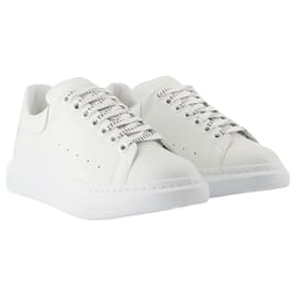 Alexander Mcqueen-Sneakers Oversized - Alexander McQueen - Leather - White-White