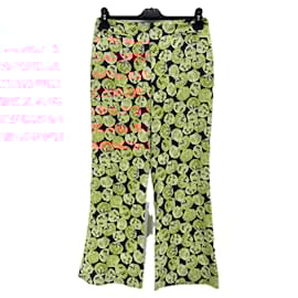 Autre Marque-SALONI Trousers T.US 4 Silk-Orange