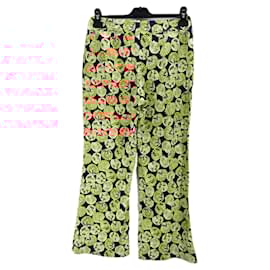 Autre Marque-SALONI Trousers T.US 4 Silk-Orange