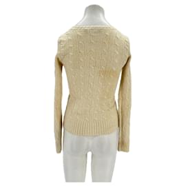 Ralph Lauren-RALPH LAUREN Knitwear T.International S Linen-Cream