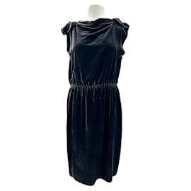 Lanvin-LANVIN Dresses T.FR 40 Silk-Dark grey