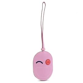 Hermès-Hermes Handbag Charm Keyring-Silvery,Pink