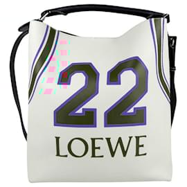 Loewe-Loewe Handbag Shoulder Bag T Bucket-Black,Red,Blue,Eggshell