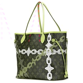 Louis Vuitton-Louis Vuitton Brown Monogram Bay Neverfull MM-Brown