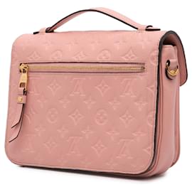 Louis Vuitton-Louis Vuitton Pink Monogram Empreinte Pochette Metis-Pink