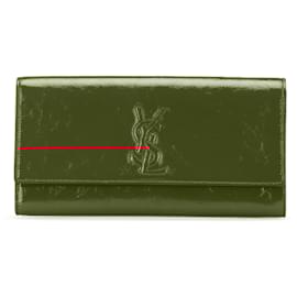 Yves Saint Laurent-Yves Saint Laurent Red Patent Belle De Jour Clutch-Red