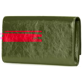 Yves Saint Laurent-Yves Saint Laurent Red Patent Belle De Jour Clutch-Red