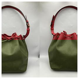 Louis Vuitton-Louis Vuitton Epi Petit Noe Shoulder Bag-Red