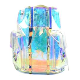 Louis Vuitton-Mochila Christopher GM Monogram Prism Louis Vuitton-Multicor