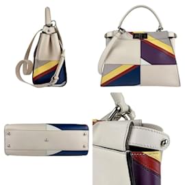 Fendi-Fendi Peekaboo Medium Leather Handbag-Multiple colors