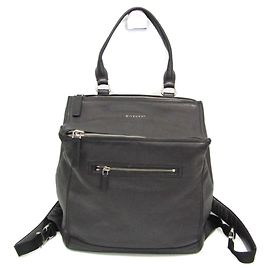 Givenchy Pandora Leder-Rucksack Schwarz