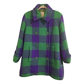 Céline-Coats, Outerwear-Green
