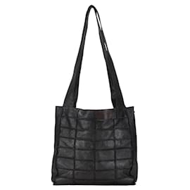Chanel-Chanel Chocobar Shoulder Bag-Black