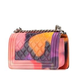 Chanel-Chanel Boy Coco Mark Chain Shoulder Bag-Pink,Multiple colors