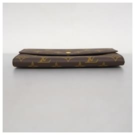 Louis Vuitton-Louis Vuitton Long Wallet Monogram Pochette Porto Monnaie-Brown